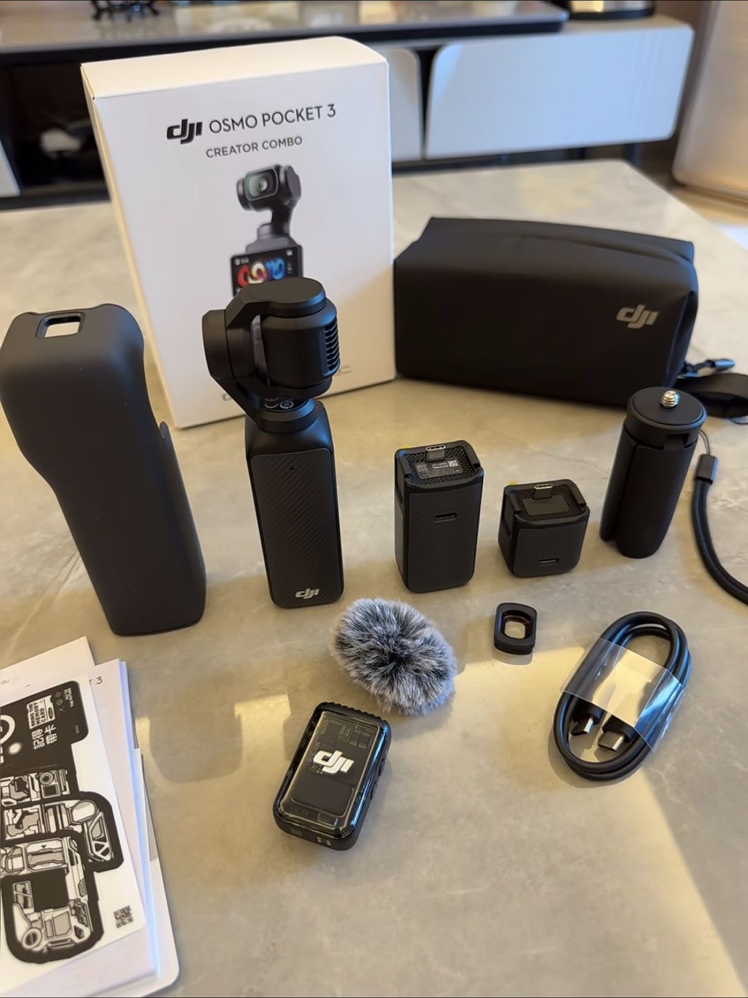 DJI Osmo Pocket 3 全家桶实拍