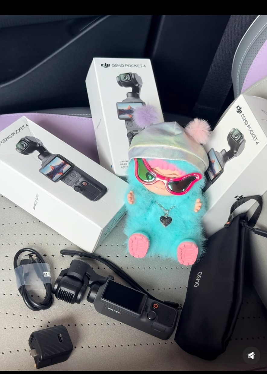 DJI Osmo Pocket 4 实拍