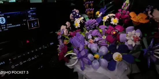 车内花束